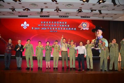 主禮嘉賓祝酒共賀新年